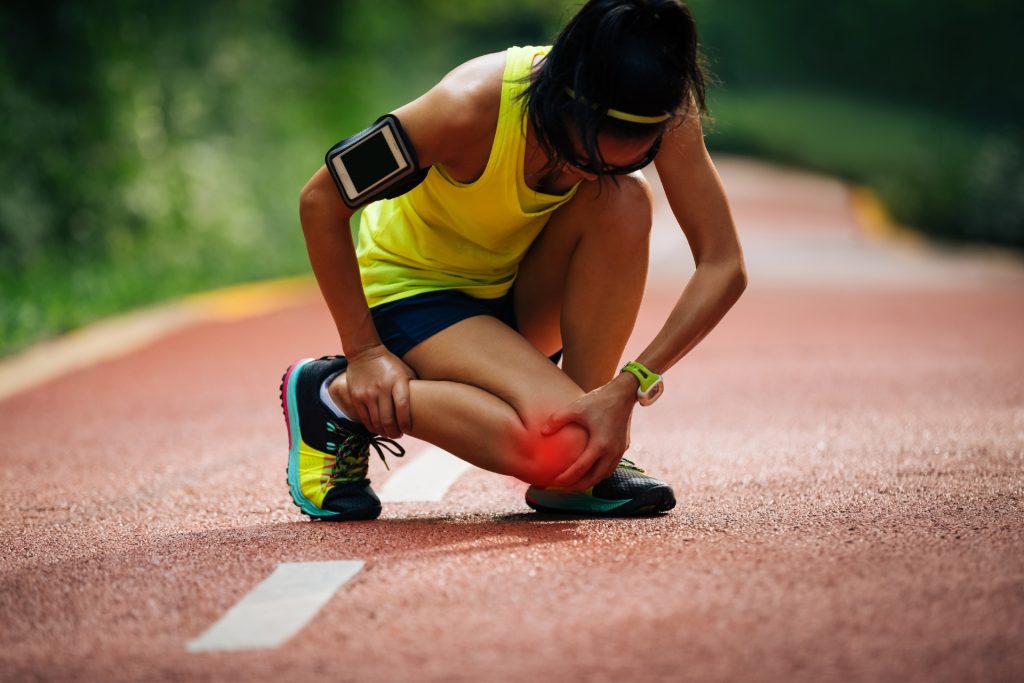 lady got injured during sports