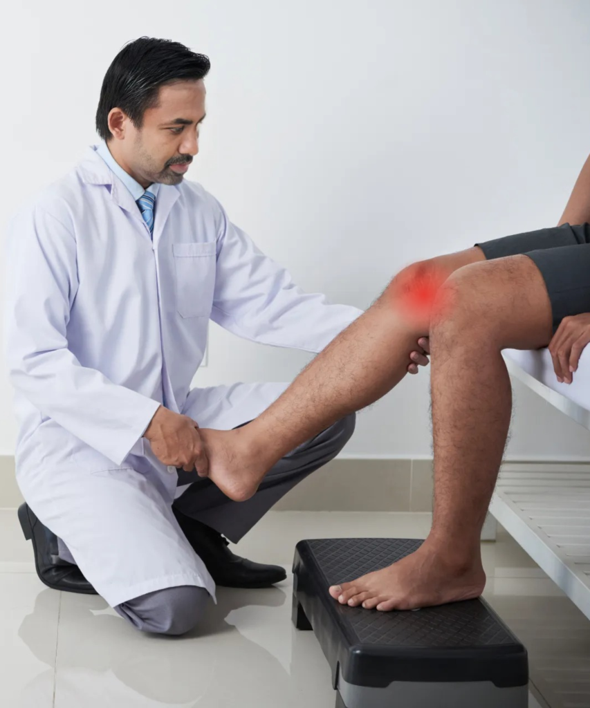 Professional knee pain treatment by a Chartered Physiotherapist in Dundalk at Therapeutic Touch Physiotherapy Center.